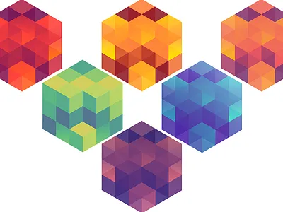 Compartment : Illustrator Shapes 2 cubes geometry illustrator photoshop