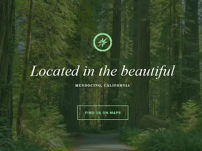 Heritage House Resort action california cliffs design forest greenery icon maps navigation resort trees typography