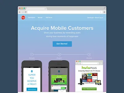 Kiip Self Serve kiip selfserve webdesign