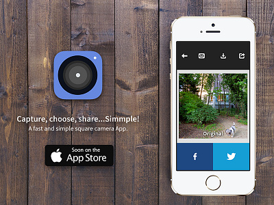 Beta test is ready! app background beta cam camera easy fast iphone photo simmple simple square