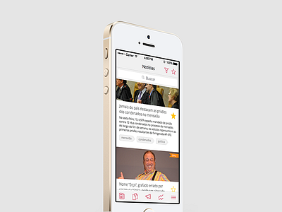 News tab - Merita advise app ios ios 7 iphone law lawyer merita