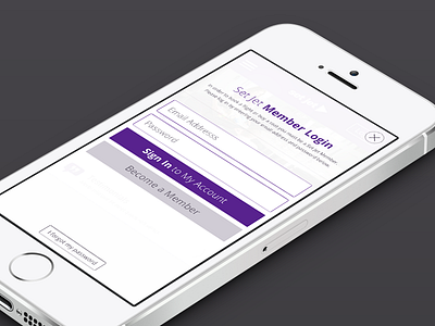 Member Login app app login login member modal sign in