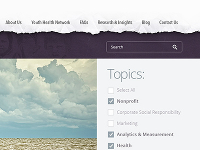 Blog blog web design