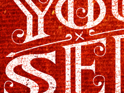 Rebound Lied band color done font fun hand illustration quote