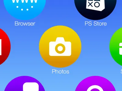 PS Vita iOS7 design flat ios7 lolz playstation psvita vita