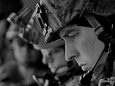 Culmen Homepage dark design desktop home page military monochrome ui web