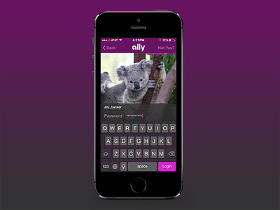 Ally Bank Login ally bank ios login ui