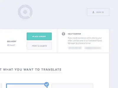 Checkout Page checkout form interactions order place purchase quote sketch website