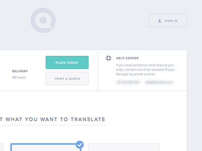 Checkout Page checkout form interactions order place purchase quote sketch website