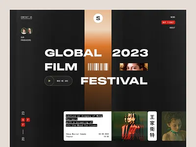 SFF Website design interface product service startup ui ux web website