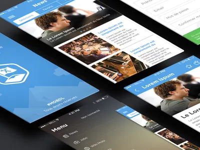 A 24h shot app design flat hackaton mobile ui ux
