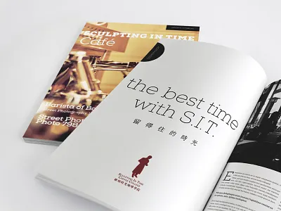 S.I.T. Coffee College - Brand Design brand coffee college magzine