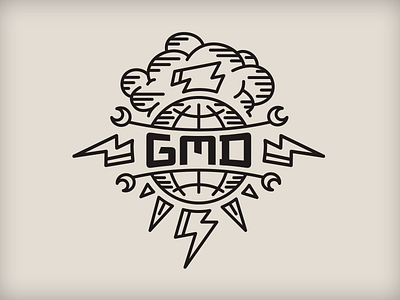 GMD sketchbook cover brad ruder cloud globe letterpress lightning bolt rudahbee