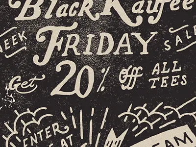 Black Kaufee black coffee dallas freshkaufee lettering texas tshirt