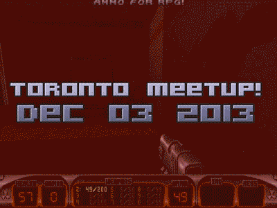 TORONTO MEETUP 3D 3d animated duke nukem meetup shopify toronto yoloswag