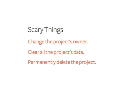 Scary Things freight sans links! red