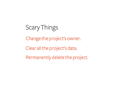 Scary Things freight sans links! red