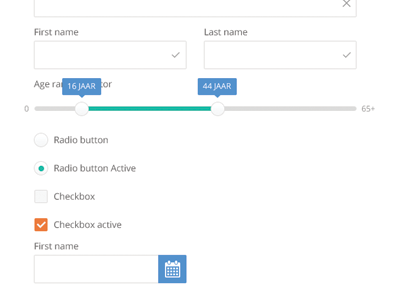Modal Window close datepicker fullscreen input minimal modal progressbar slider window