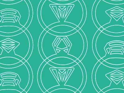 SpringRings bacelorette custom diamond icons invitation love marriage pattern ring shower website wedding