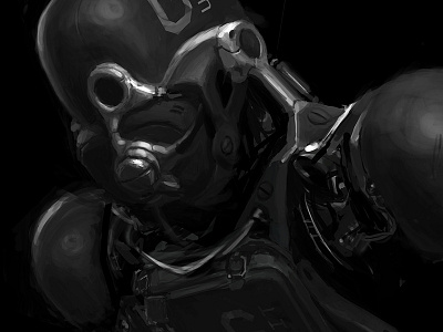 Police G Unitfull character design concept art illustration