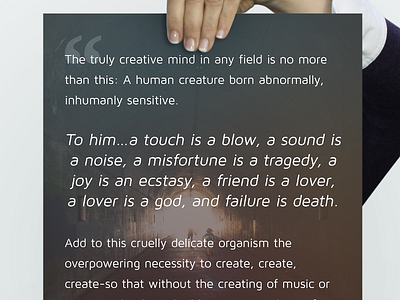 The Truly Creative Mind canvas creative inspiration pearl poster print quote