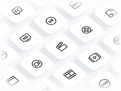 Myicons✨ — Video, Movies vector line icons pack design system figma figma icons flat icons icon design icon pack icons icons design icons library icons pack interface icons line icons sketch icons ui ui design ui designer ui icons ui kit web design web designer