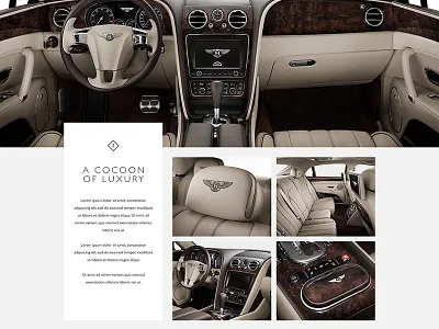 Bentley The New Flying Spur bentley case study site web