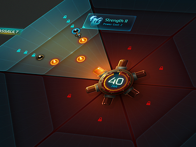 Amps futuristic game ui hex lock icon mechanical mmo photoshop skill tree space tech tooltip wildstar