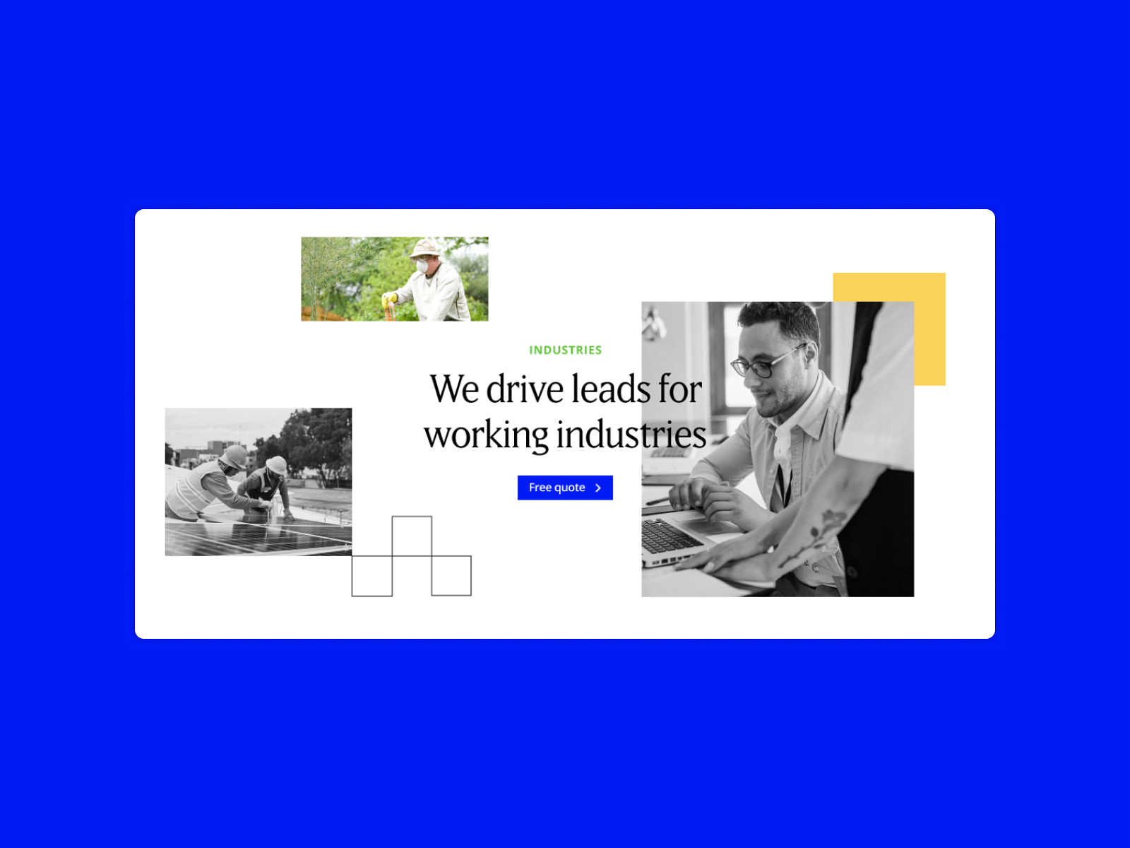 Leadwork Marketing site by Alowh on Dribbble