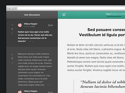 User Discussions 1x 2x design interface proxima nova retina ui user experience user interface ux