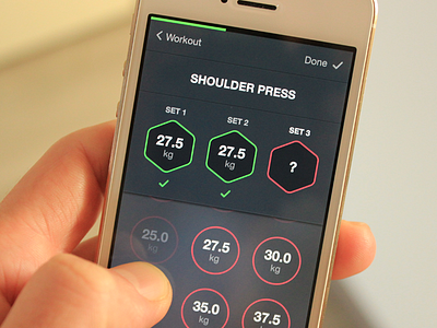 Fitness Tracker - Exercise app apple bodybuilding clean exercise fitness flat ios ios7 iphone tracker workout