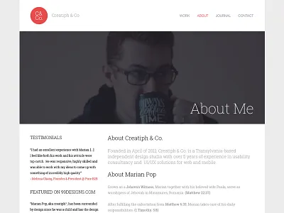 About Me / [ updated ] flat interface design jehovah jehovahs witness jw ui user interface web design website design