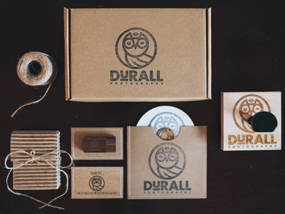 DuRall Photo branding logo packaging photography