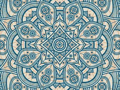 Mandala I illustration print making