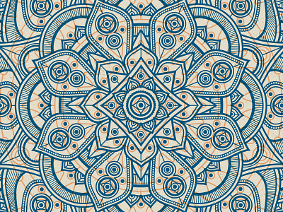 Mandala I illustration print making