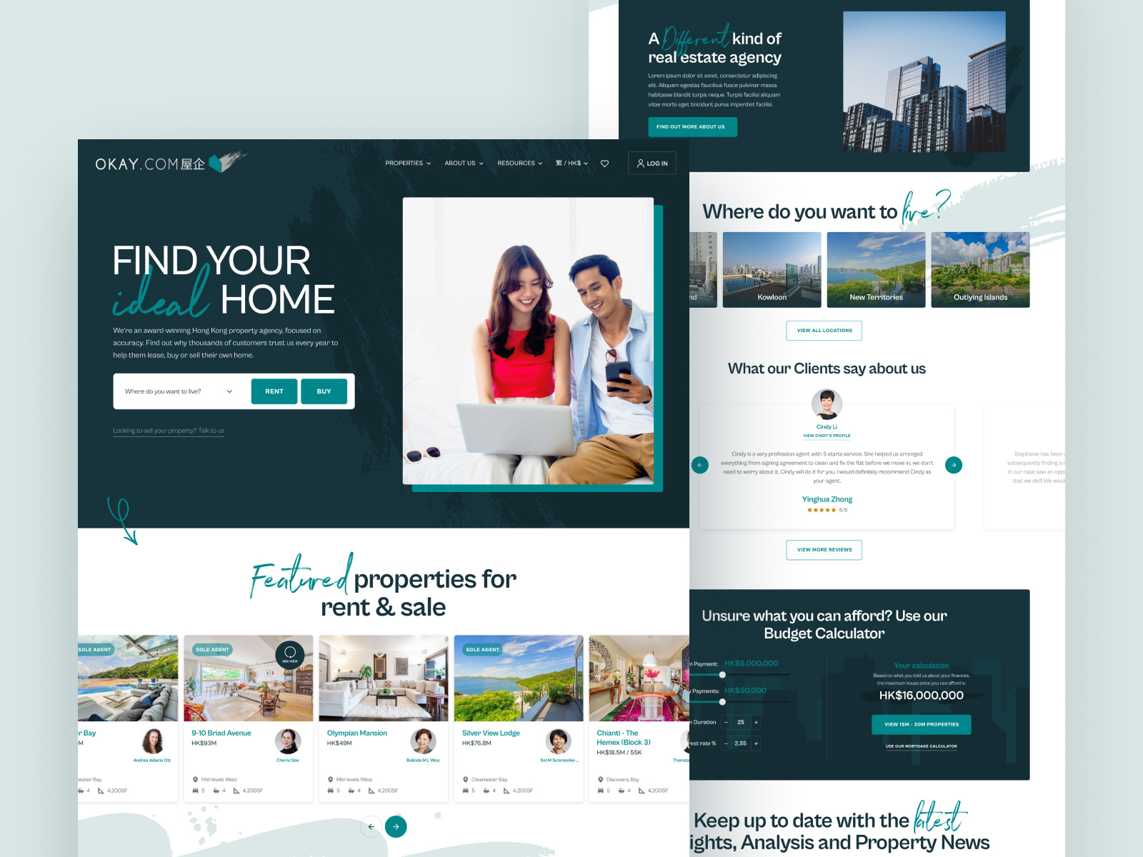 Example of Landing Page Design