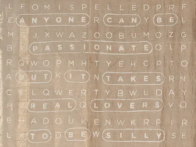 Burlap word search burlap stencil typography wedding word search