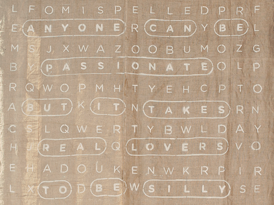 Burlap word search burlap stencil typography wedding word search