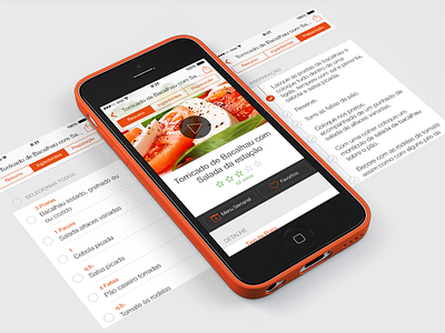 SAPO Sabores - Recipe comida cook cooking cozinha food ios ios 7 ios7 iphone sabores sapo ui