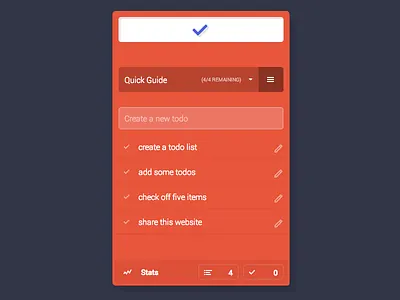 Todolist flat list todo