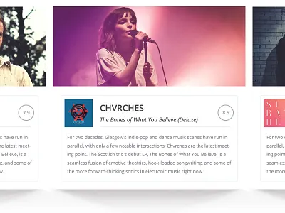 Pitchfork Redesign application concept interface layout minimal redesign ui ui design web web design website