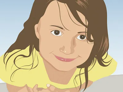 Illustration of my daughter illustration