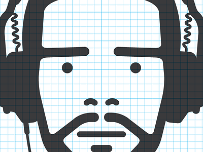 Profile Picture 2.0 avatar face headphones icon logo portrait profile
