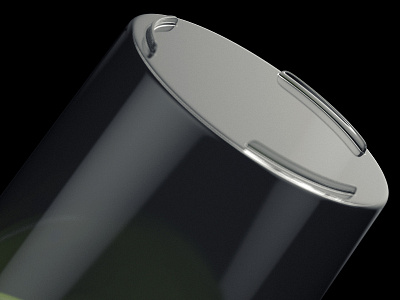 The cup c4d cup green lid lighting maxon plastic vray