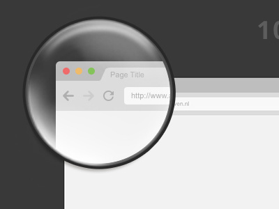Another Browser template :) browser flat flat browser template vector zoom
