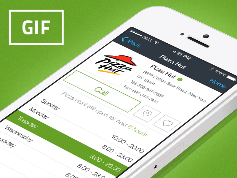 GIF – Offen.net App animation flat gif ios ios animation ios7 design odessa profile ukraine