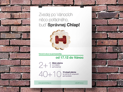 Gym poster v2 ai christmas gym poster print wall