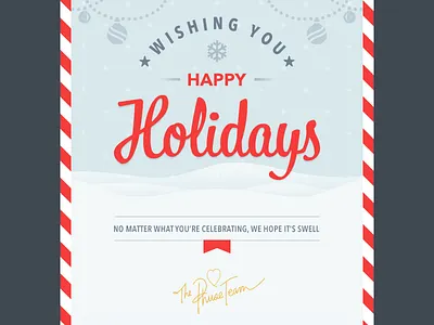 Christmas Phuseletter christmas email holidays newsletter seasonal snow