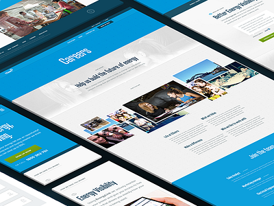 COzero responsive website atrament blue bootstrap cozero proxima rebrand responsive ui website
