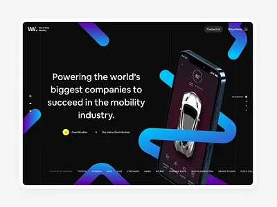 World Wide Mobility corporate website corporate website freelance landing mobility spain web web design world wide mobility wwm